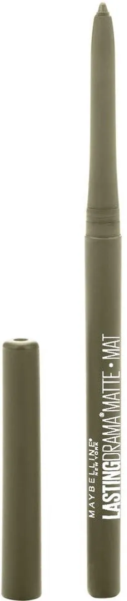 Maybelline Lasting Drama Carbon Matte Oogpotlood 860 Jade Olive