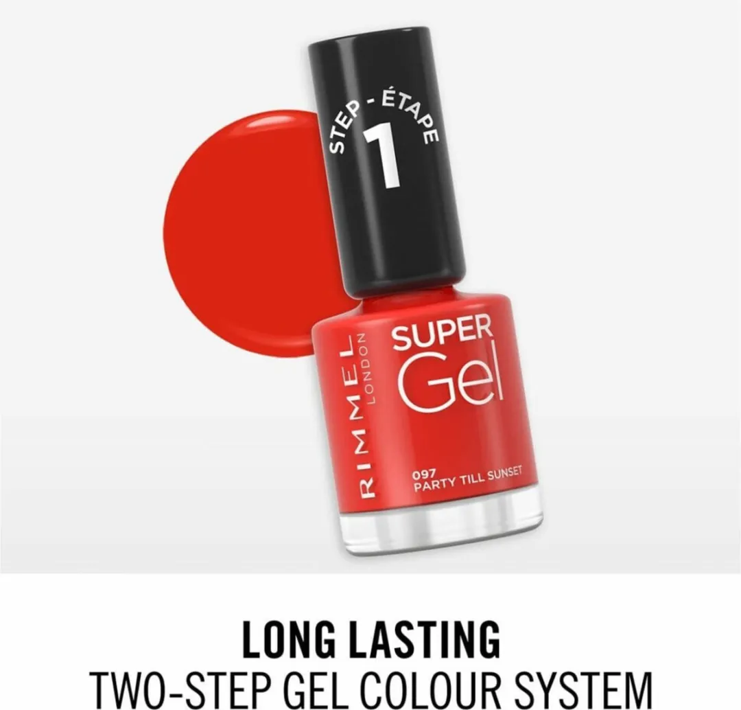 Rimmel London SuperGel Nagellak 097 Party Till Sunset - 12ml