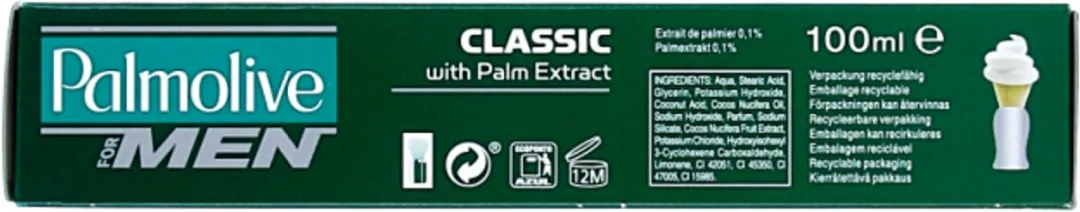 Palmolive For Men Classic Scheercrème 100ml