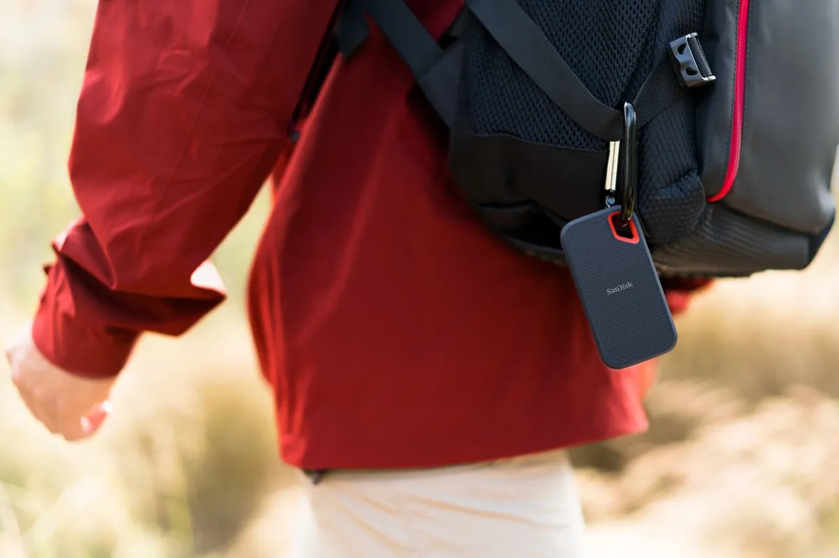 SanDisk Extreme Portable SDSSDE61-4T00-G25 Externe SSD 4TB - Zwart