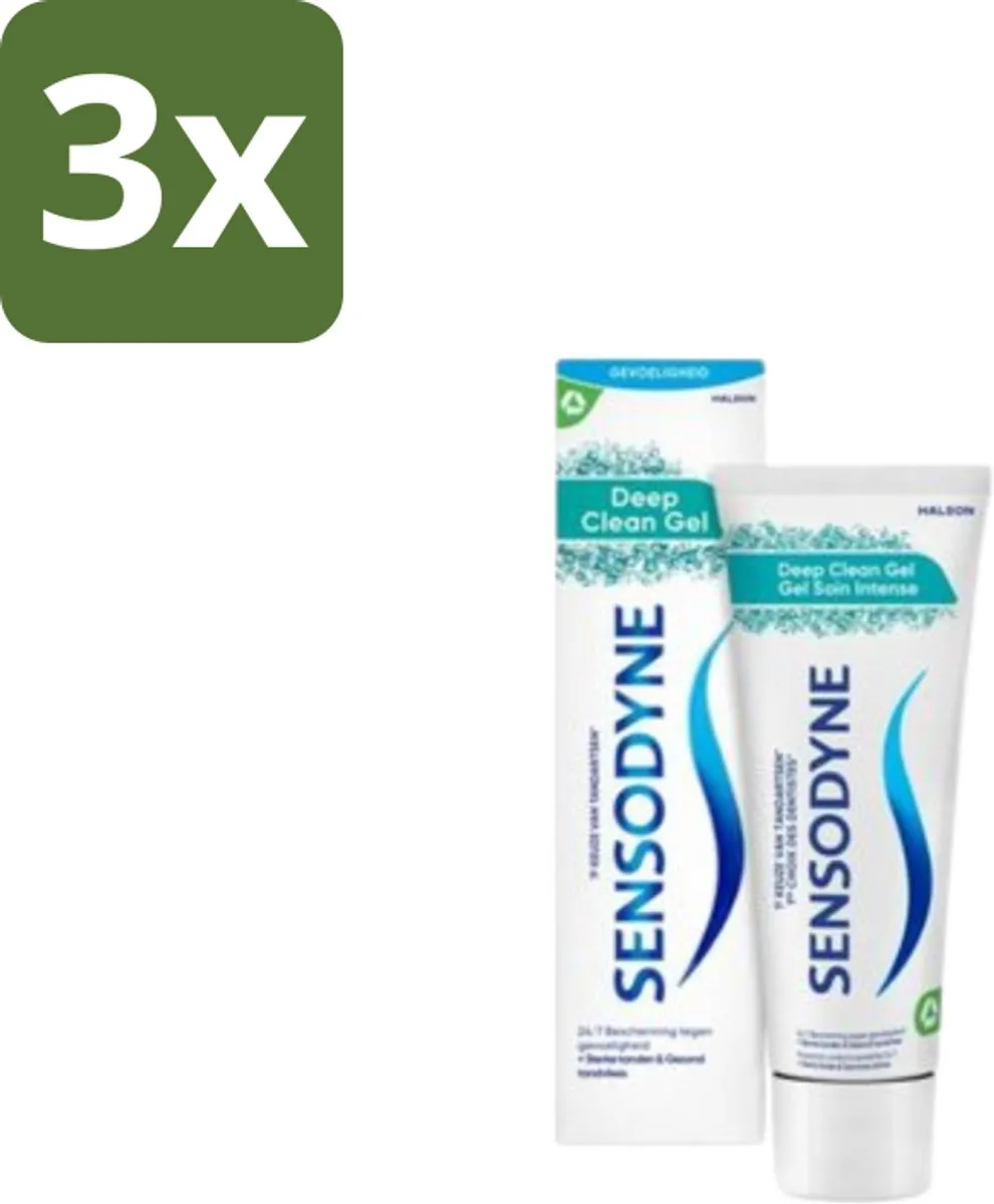 Sensodyne Deep Clean Gel Tandpasta 75ml