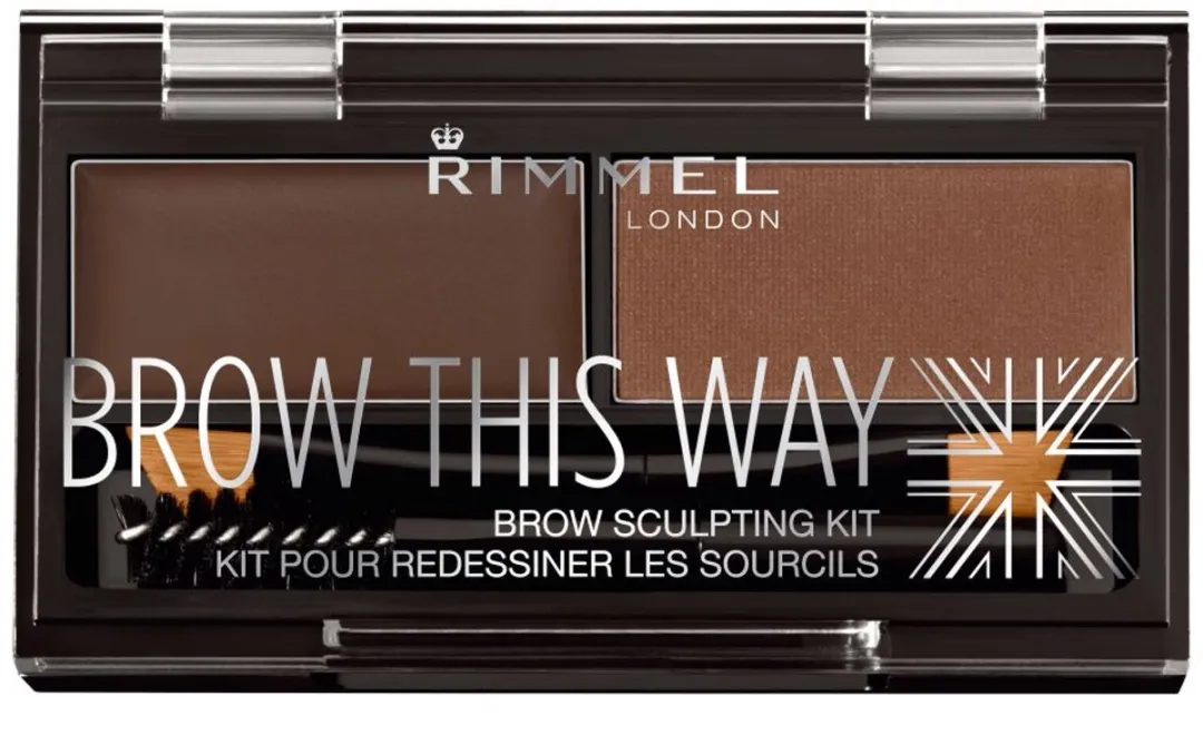 Rimmel London Brow This Way Kit Wenkbrauwpotlood 002 Medium Brown - 3 Stuks
