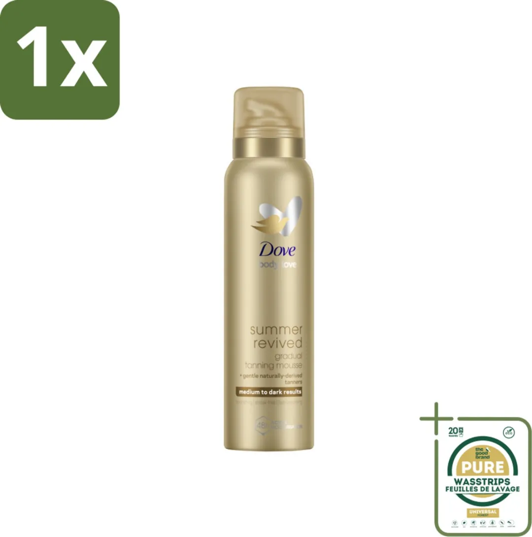 Dove Bodymousse Summer Revived Medium-Dark 150ml