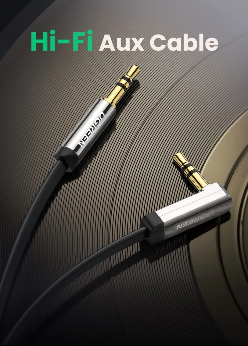 Ugreen Mini Jack Kabel 3,5mm Aux 3m Transparant