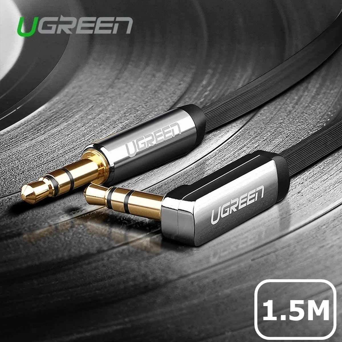 Ugreen Mini Jack Kabel 3,5mm Aux 3m Transparant