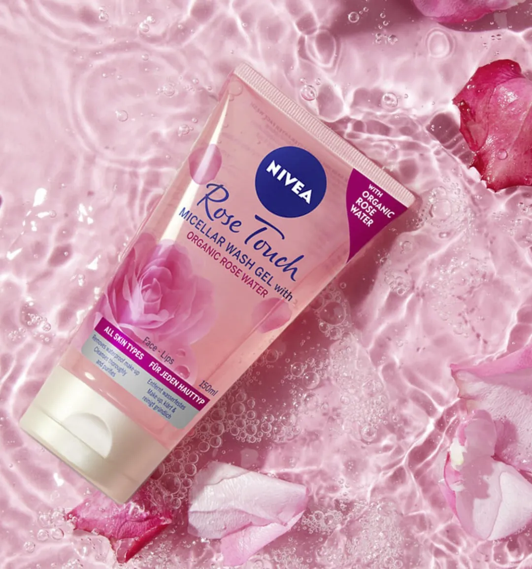 NIVEA Micellair Rose Care Reinigingsgel 150ml - afbeelding 6 van 6