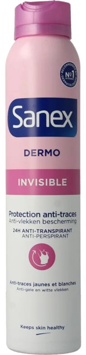 Sanex Dermo Invisible Deodorant Spray 200ml
