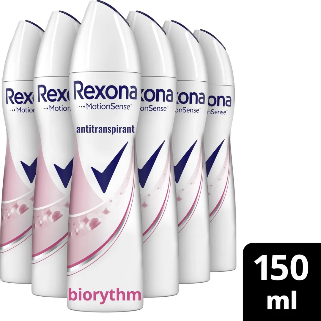 Rexona Women Ultra Dry Biorythm Deodorant - 20 Stuks (6x150ml)