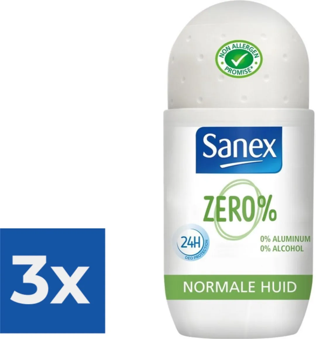 Sanex Deo Roll-on Zero% Respect & Control 50ml