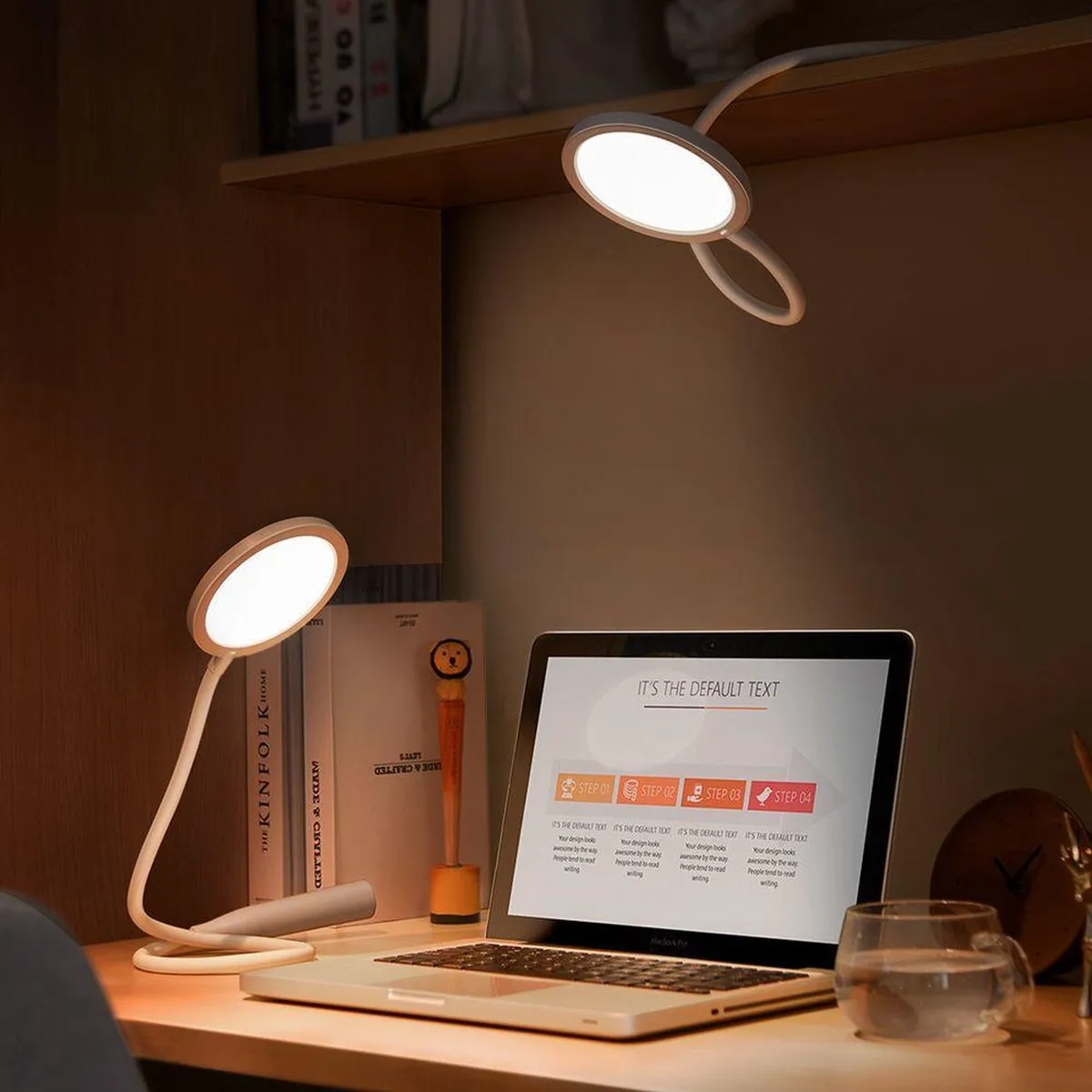 Baseus Verstelbare Bureaulamp - 4.5W - Wit - afbeelding 6 van 6