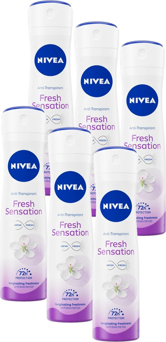 NIVEA Fresh Sensation Anti-transpirant Spray 72u