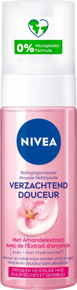 NIVEA Essentials Verzachtende Reinigingsmousse 150ml