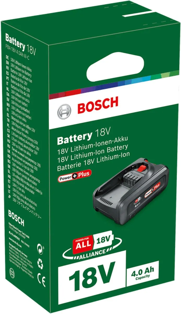 Bosch PowerPlus 18V 4.0Ah Accu 1607A350T0 - afbeelding 6 van 6