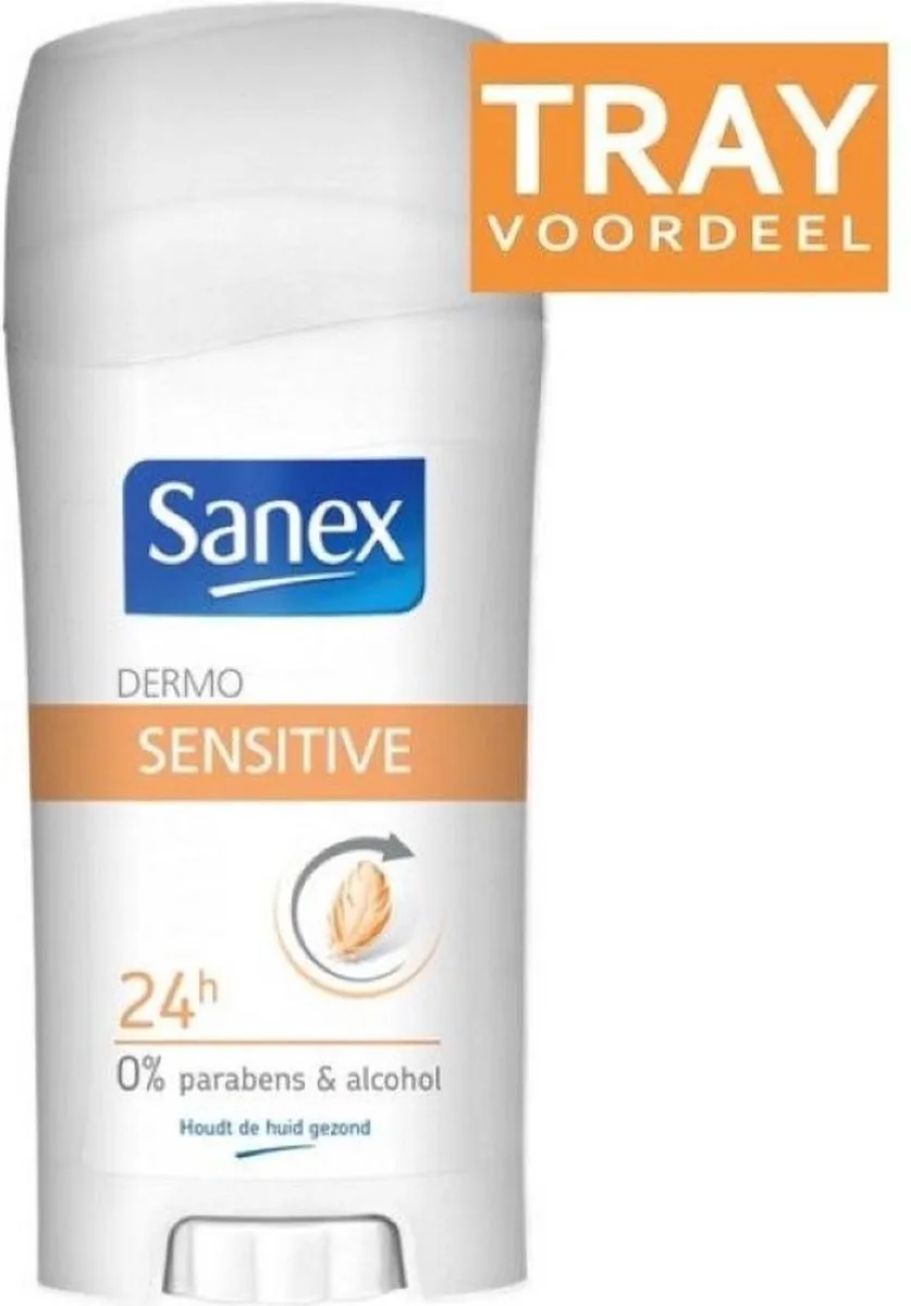 Sanex Dermo Sensitive Deo Stick 65ml - 5 Stuks