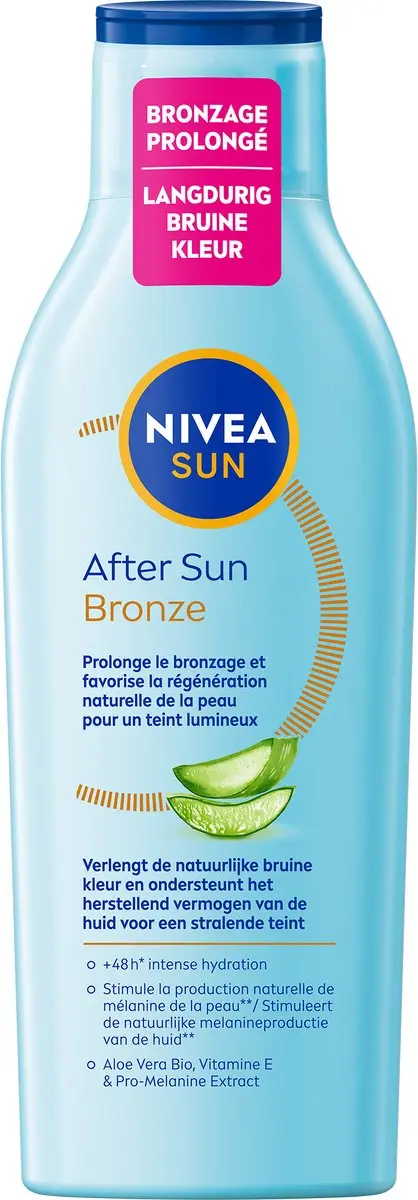 NIVEA SUN Aftersun Hydraterende Lotion 200ml - Aloë Vera & Pro-melanine