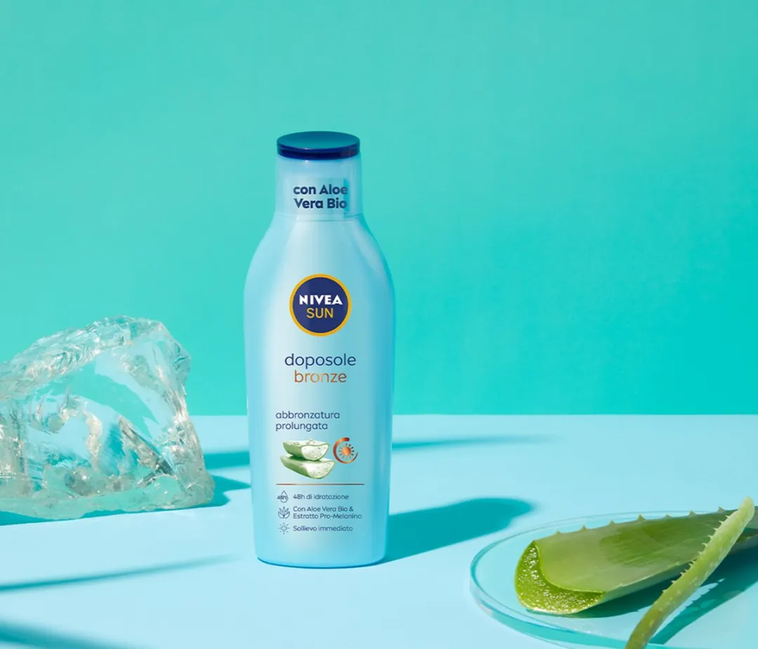 NIVEA SUN Aftersun Hydraterende Lotion 200ml - Aloë Vera & Pro-melanine