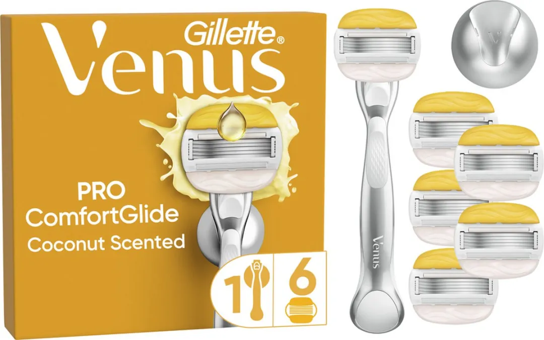 Gillette Venus Pro ComfortGlide Scheermesjes 6 Stuks