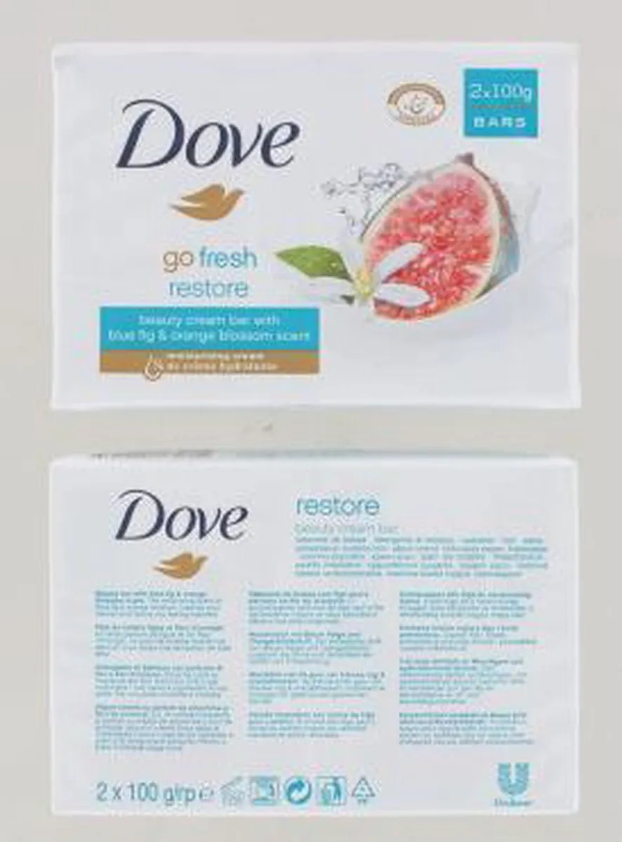 Dove Go Fresh Restore Zeeptablet - 2x 100g