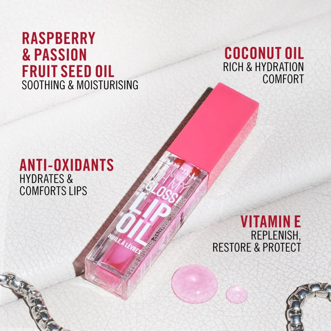 Rimmel London Oh My Gloss! Lipolie 009 Cappuccino - 3x4,5ml - afbeelding 6 van 6