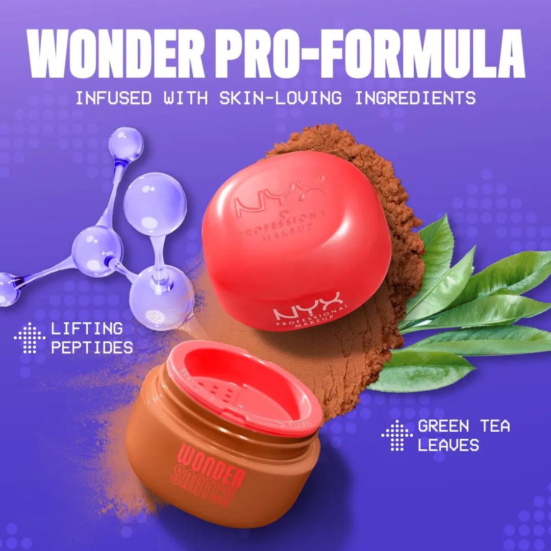 NYX Wonder Snatch Poeder Cinnamon Catch 6g