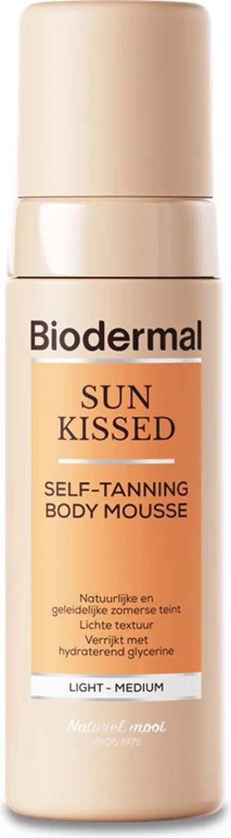 Biodermal Sunkissed Self-Tanning Body Mousse 150ml - Medium