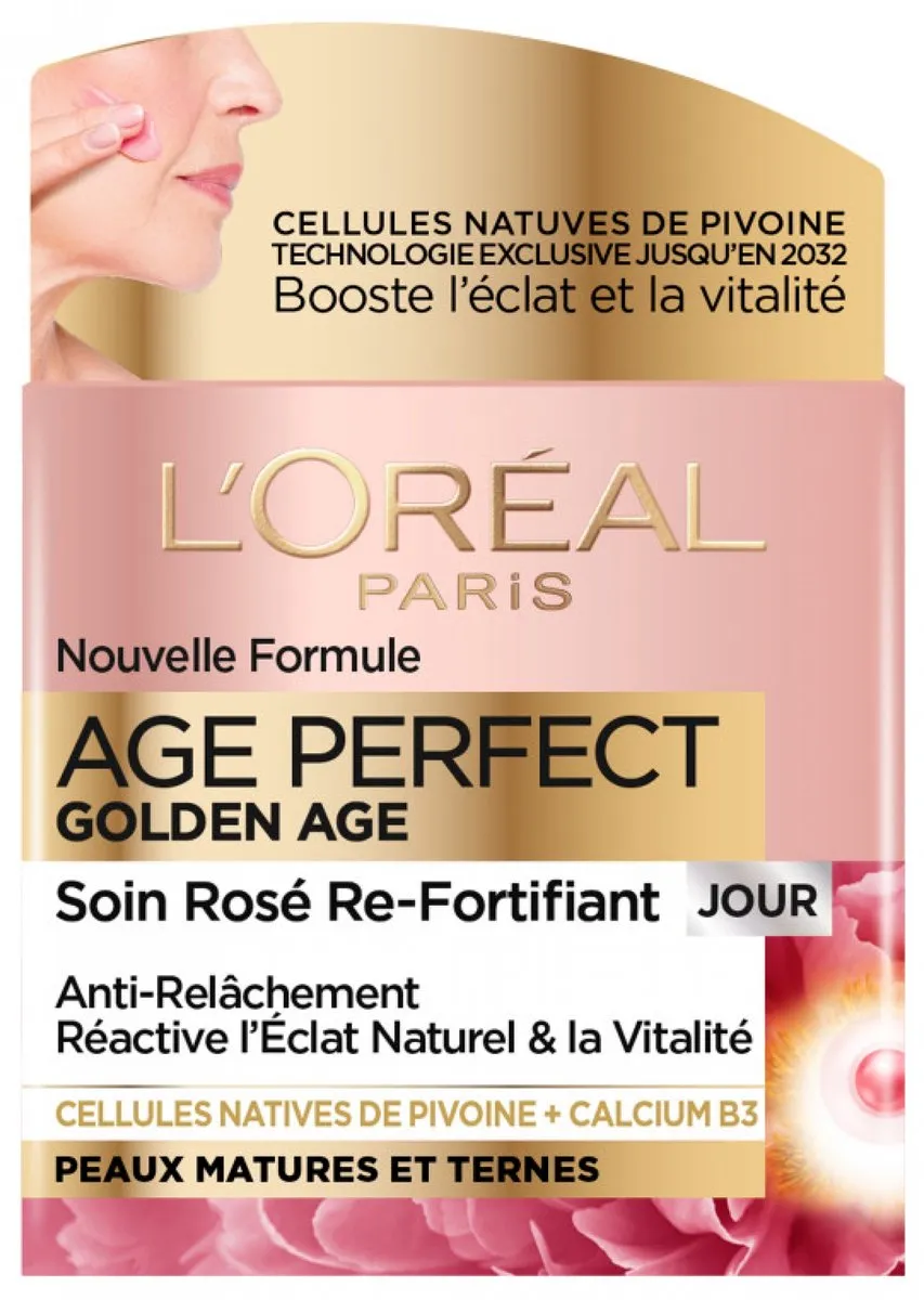 L'Oréal Paris Age Perfect Golden Age Crème de Jour 50ml - Anti-Relâchement
