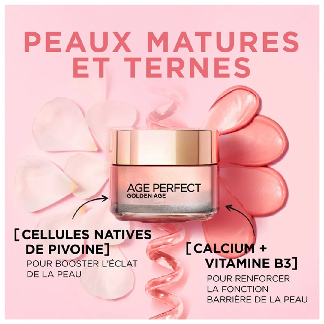 L'Oréal Paris Age Perfect Golden Age Crème de Jour 50ml - Anti-Relâchement