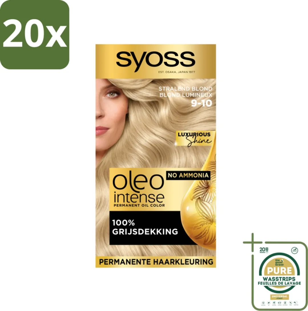 SYOSS Oleo Intense Haarverf 9-10 Stralend Blond