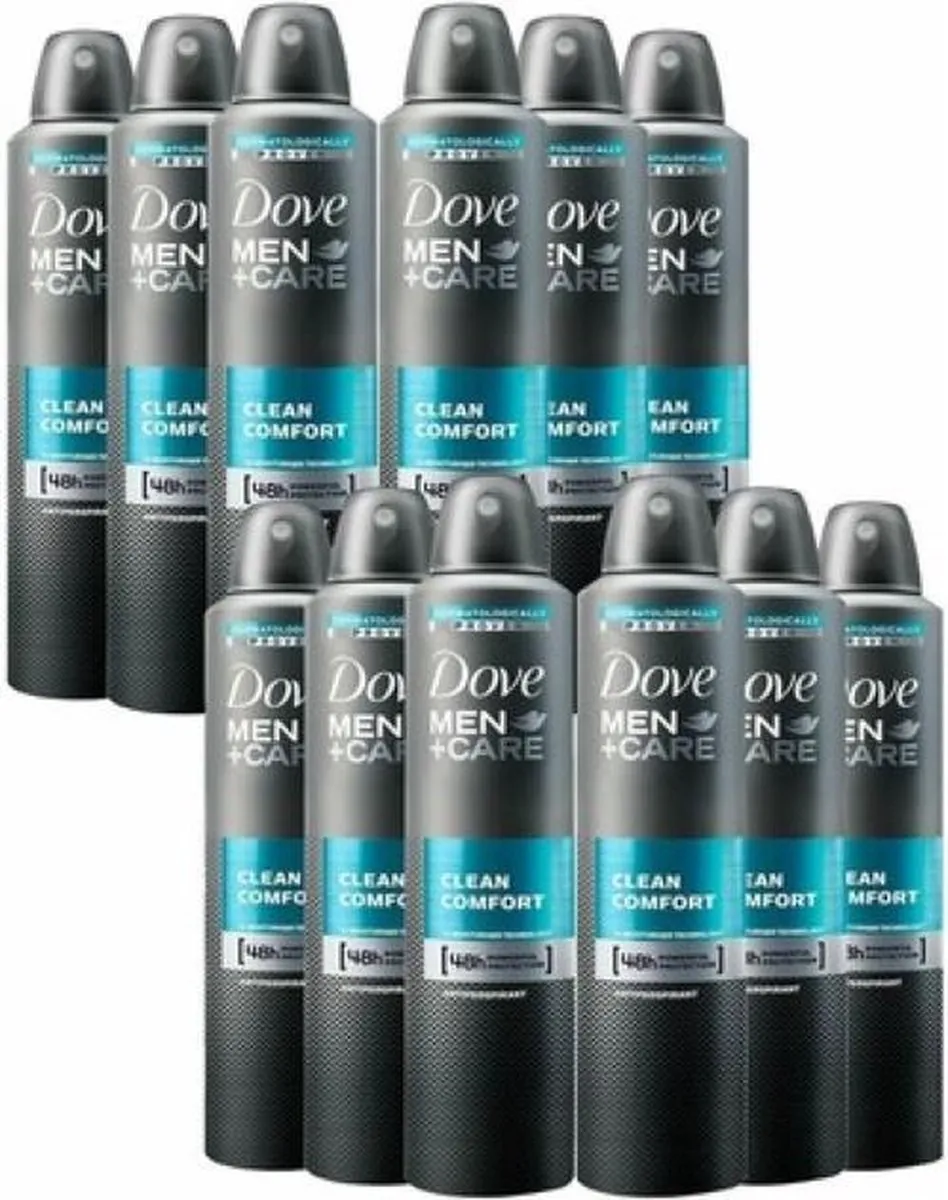 Dove Men+Care XL Deo Spray Clean Comfort JumboPak 3000ml