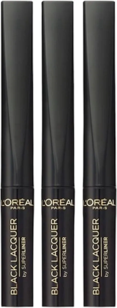 L'Oréal Paris Super Liner Bruin Eyeliner 6ml - 3 Stuks