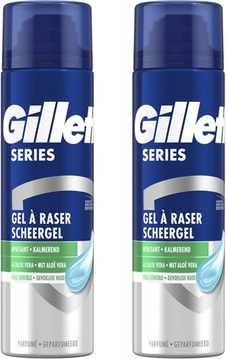 Gillette Series Sensitive Scheergel 2x200ml