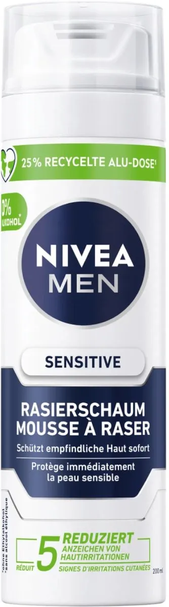 NIVEA Men Sensitive Scheerschuim 200ml