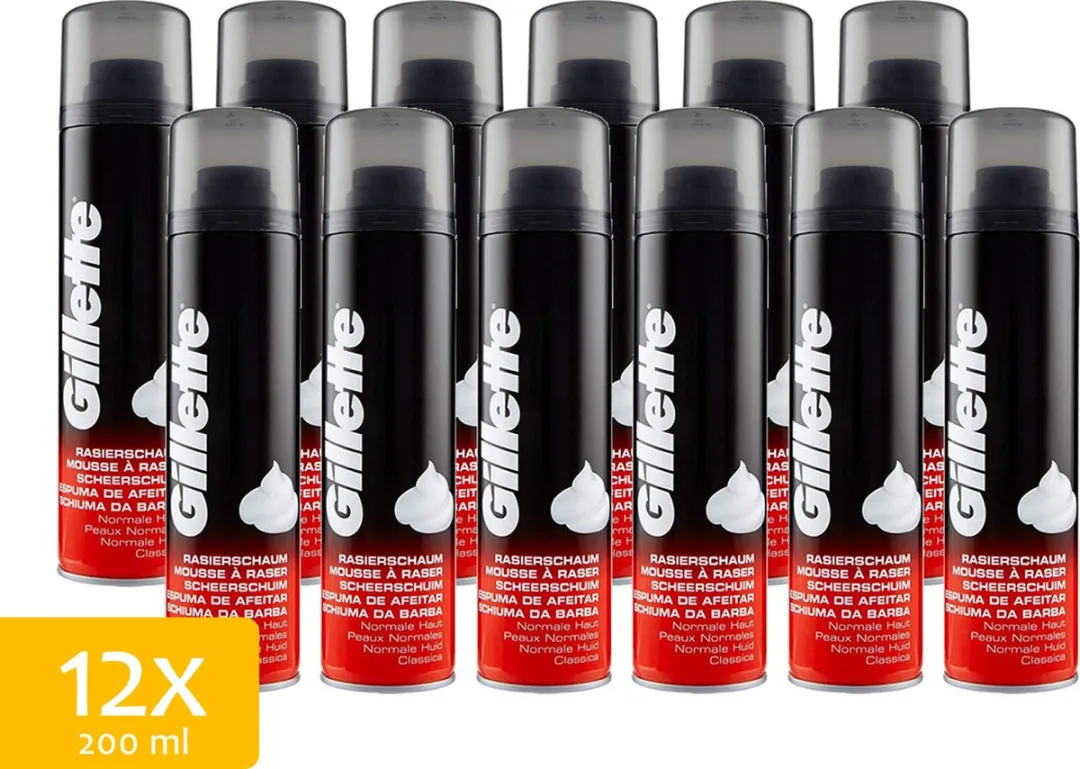 Gillette Scheerschuim Normale Huid 200ml