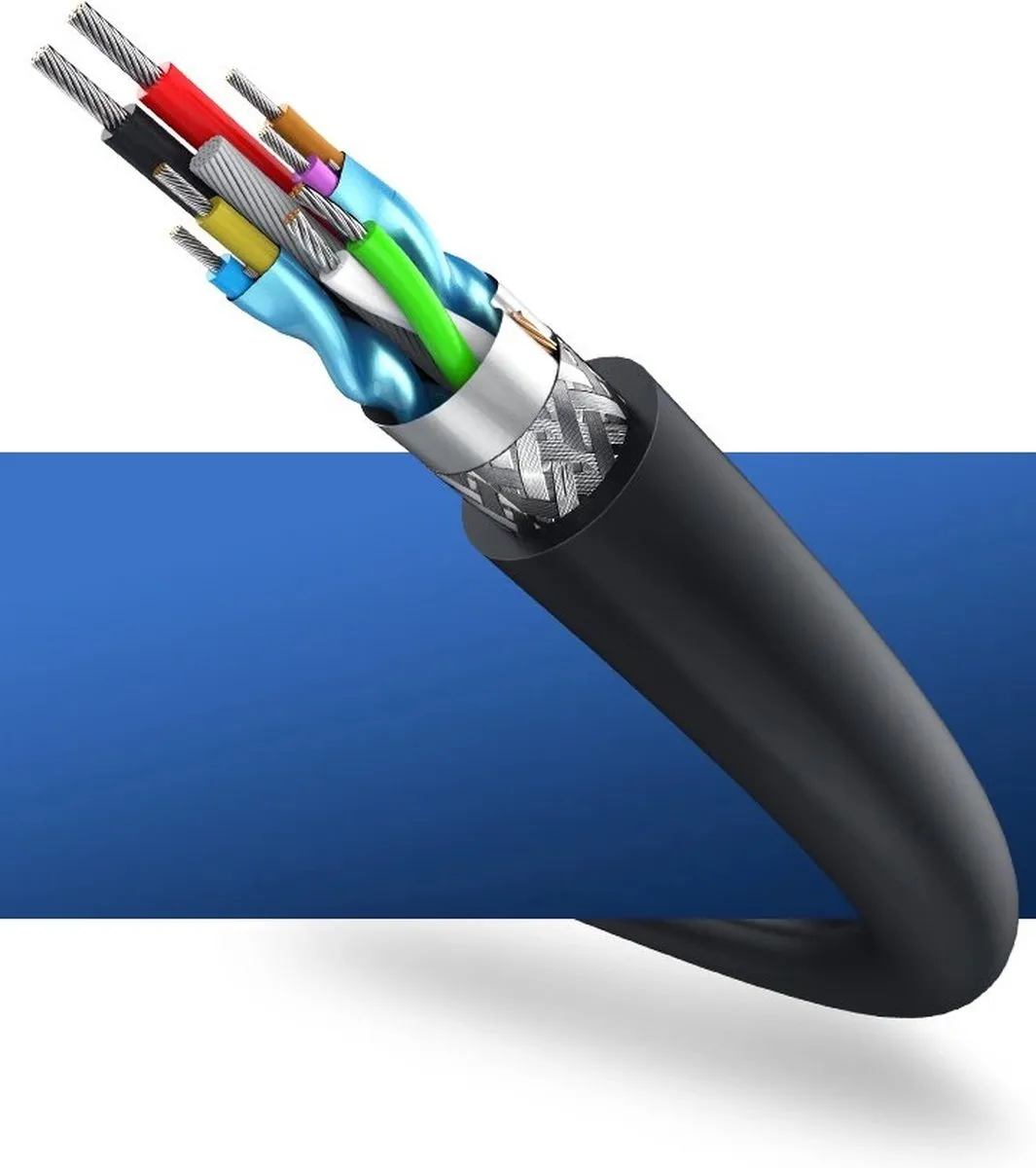 UGREEN USB Verlengkabel USB 3.0 1m - Zwart - afbeelding 6 van 6