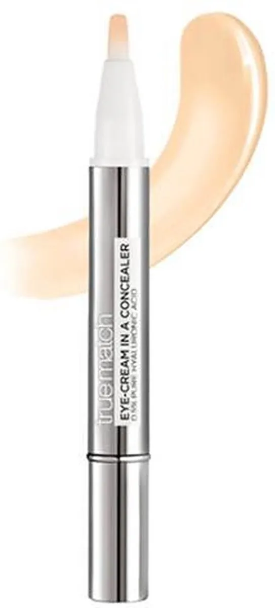 L'Oréal Paris Eyes Cream In A Concealer DW1-2 Ivory Beige - 12ml