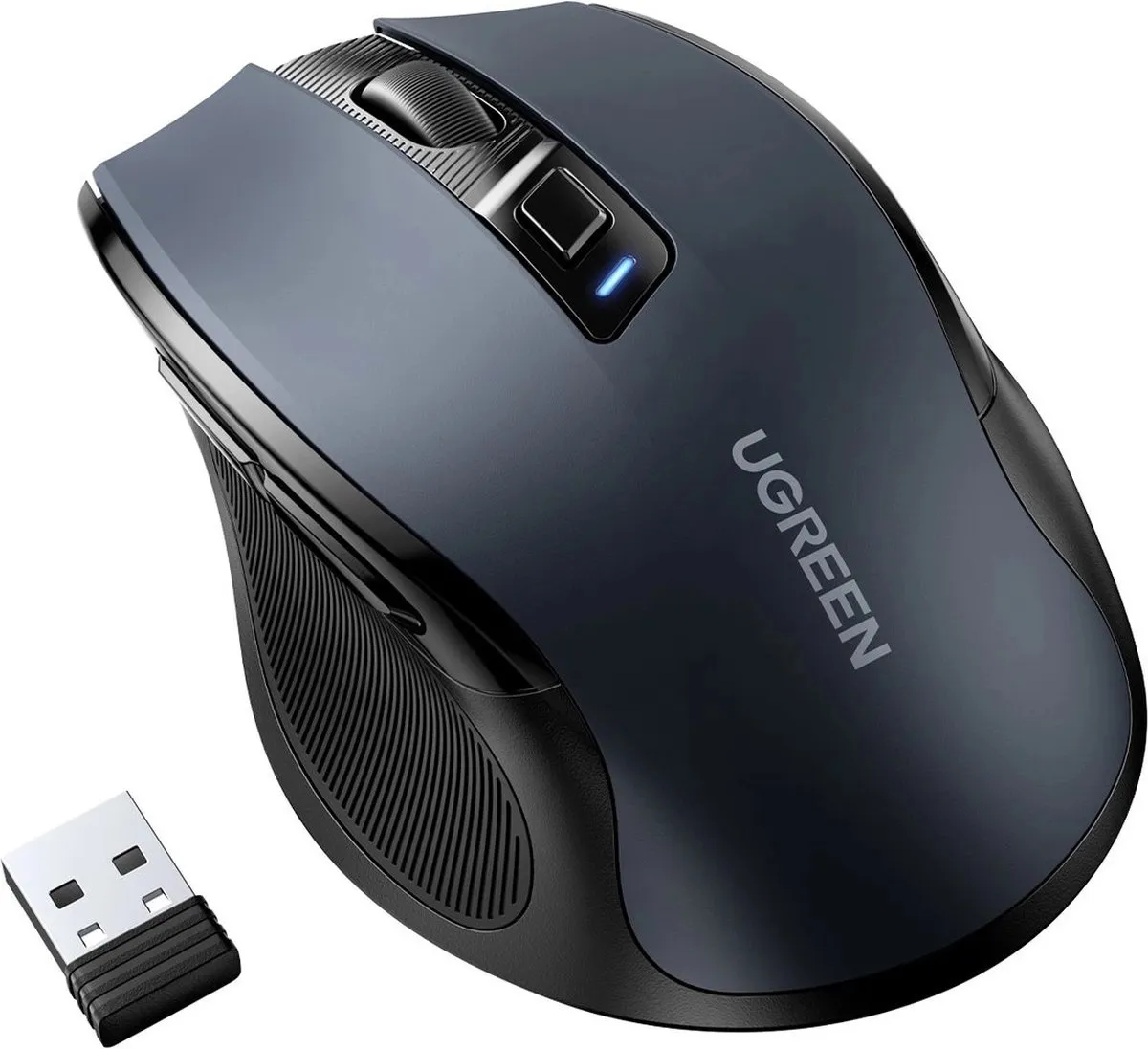 Ugreen MU006 Draadloze Muis 4000 DPI - Zwart