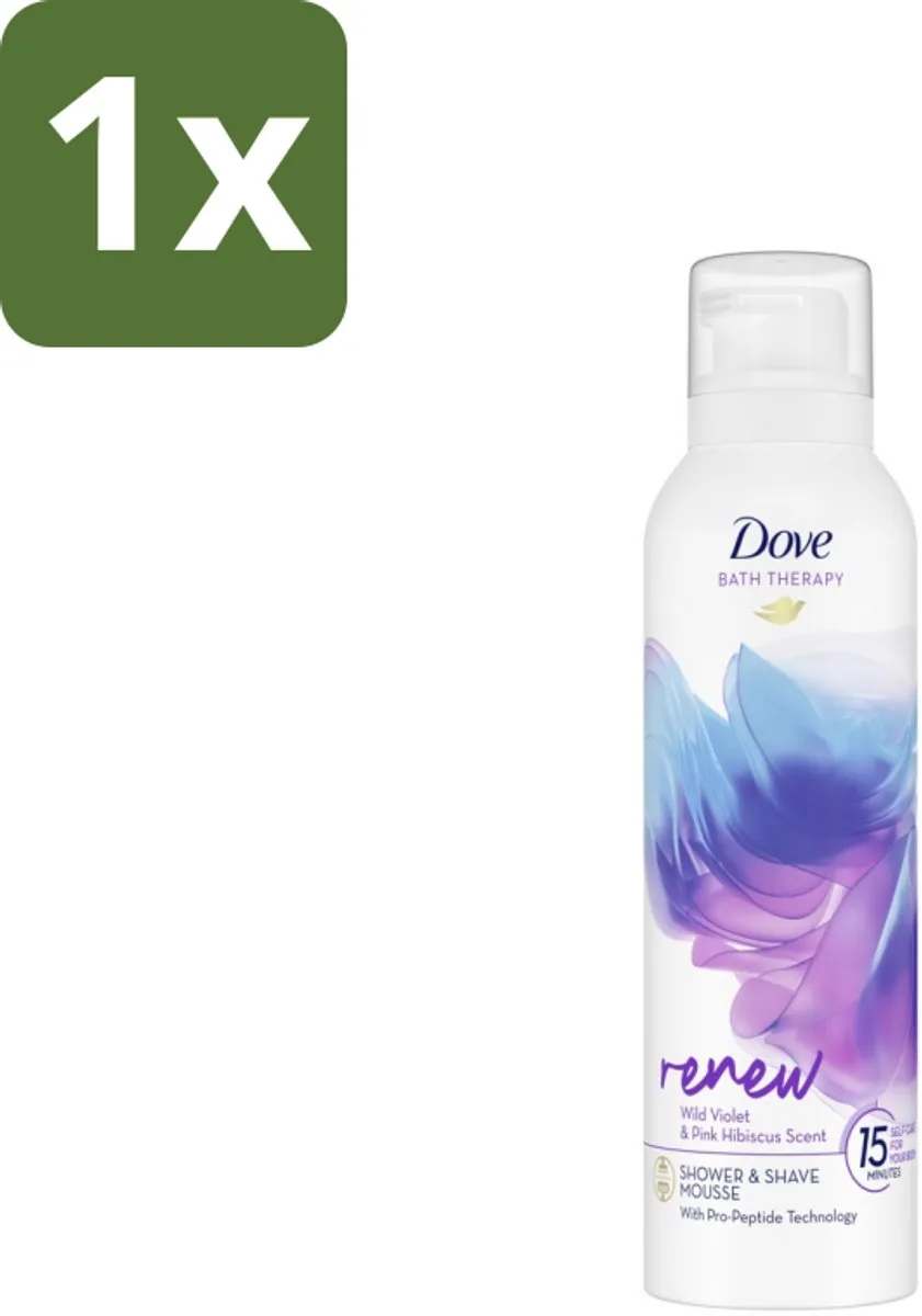 Dove Bath Therapy Renew Douche- & Scheerschuim 250ml