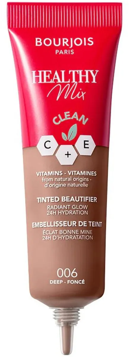 Bourjois Healthy Mix Clean Tinted Beautifier Foundation 006 Deep