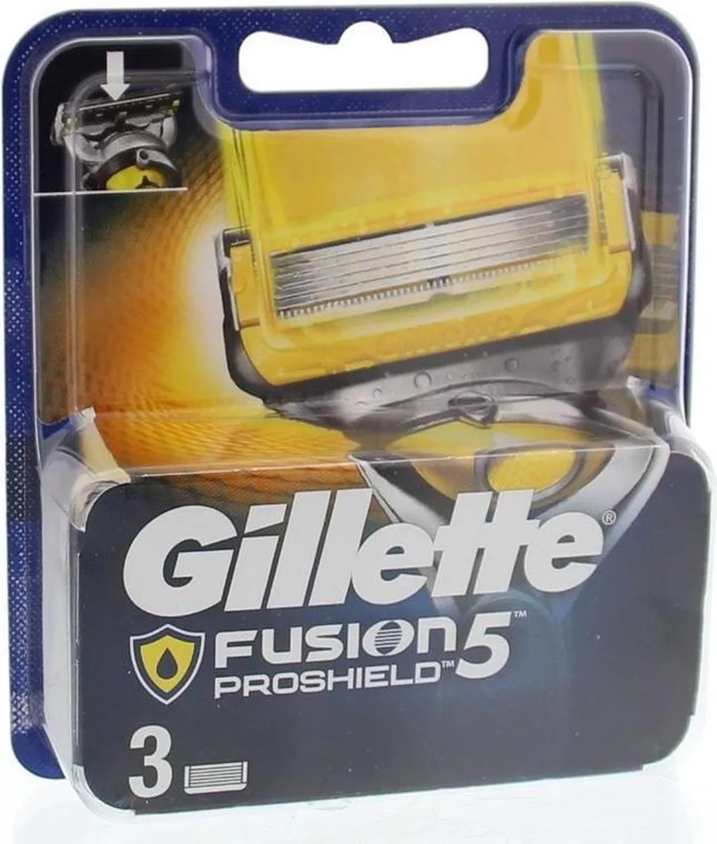Gillette Fusion 5 ProShield Scheermesjes - 3 Stuks