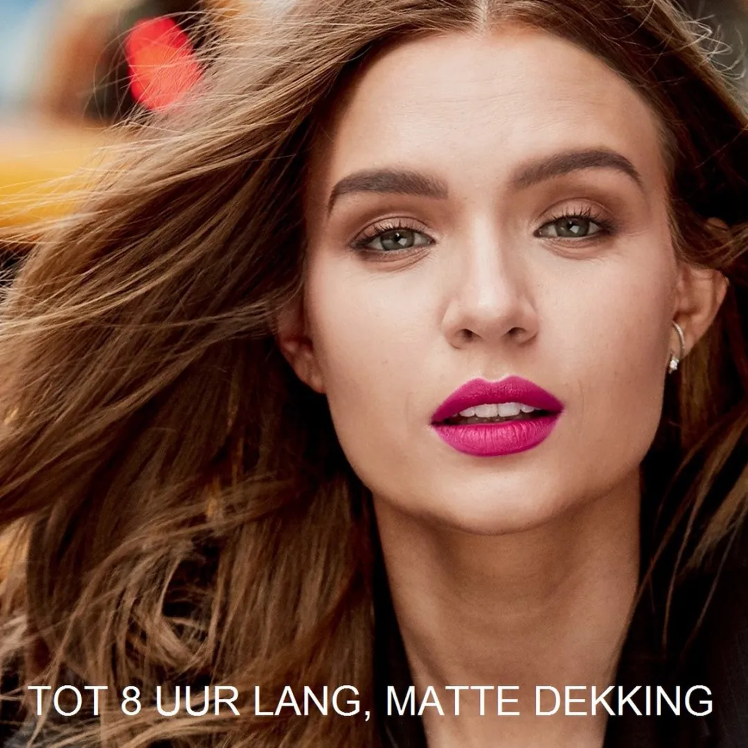 Maybelline SuperStay Ink Crayon Matte Lippenstift 45 Hustle in Heels - Rood