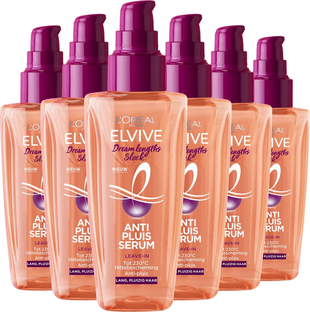 L'Oréal Paris Elvive Dream Lengths Sleek Haarserum 6x100ml