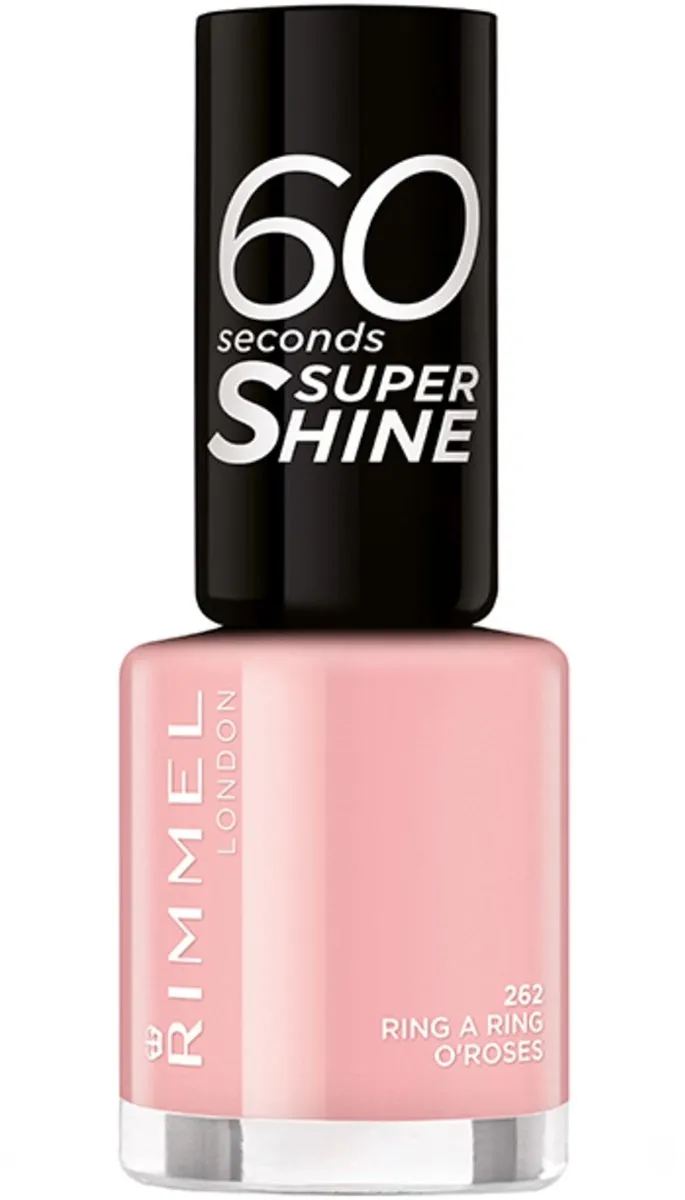 Rimmel London 60 Seconds Super Shine Nagellak 262 Ring A Ring O Roses