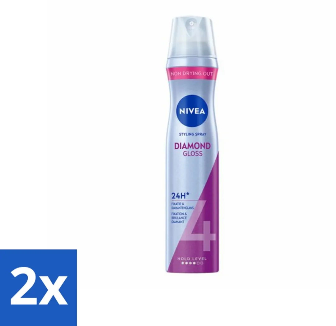 NIVEA Stylingspray Diamantglans Verzorging 500ml
