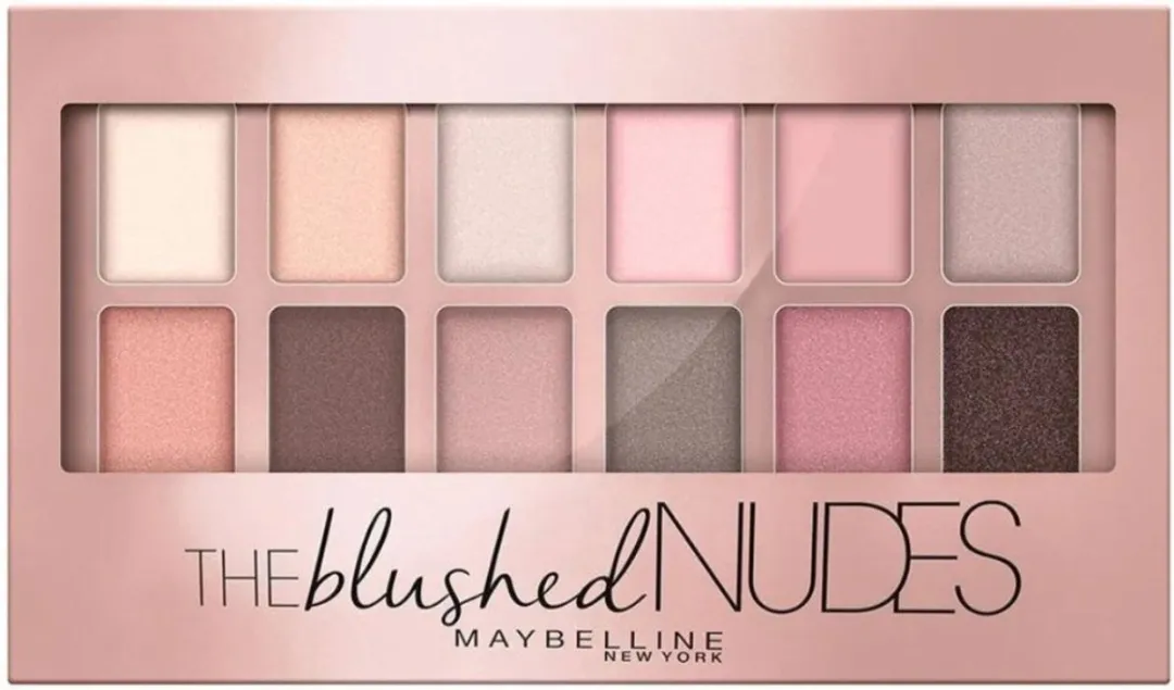 Maybelline New York The Blushed Nudes Palette - 12 Oogschaduwen - afbeelding 6 van 6