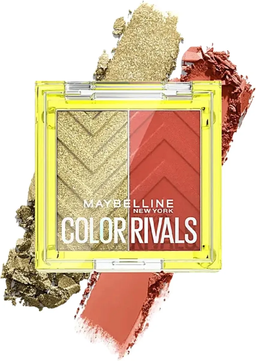 Maybelline Color Rivals Shadow Duo Palette Chill X Daring