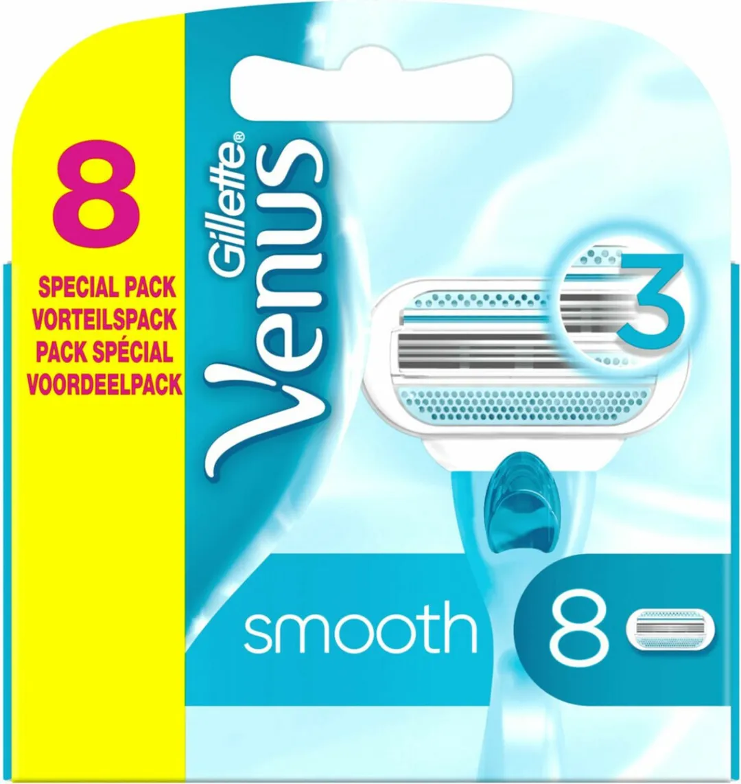 Gillette Venus Original Scheermesjes - 80 Stuks (10x8) - Blauw/Wit