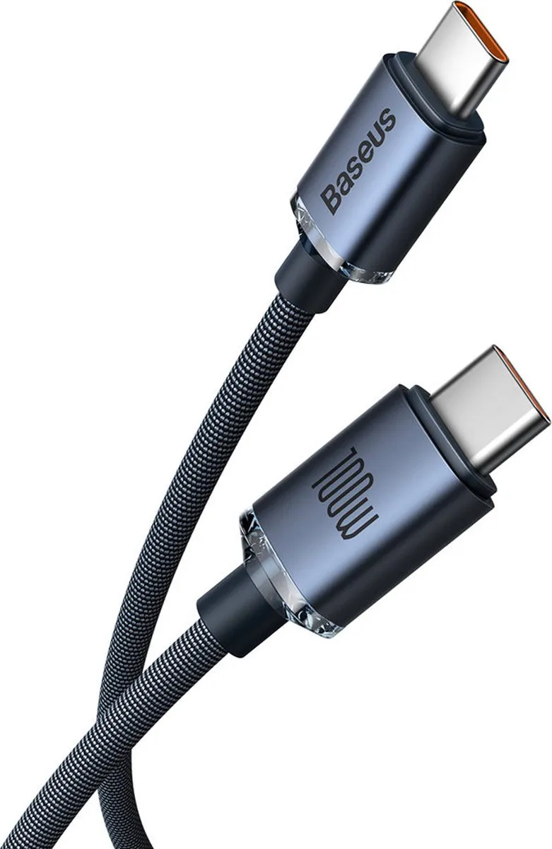 Baseus Crystal Shine Series USB-C Kabel 100W 2m