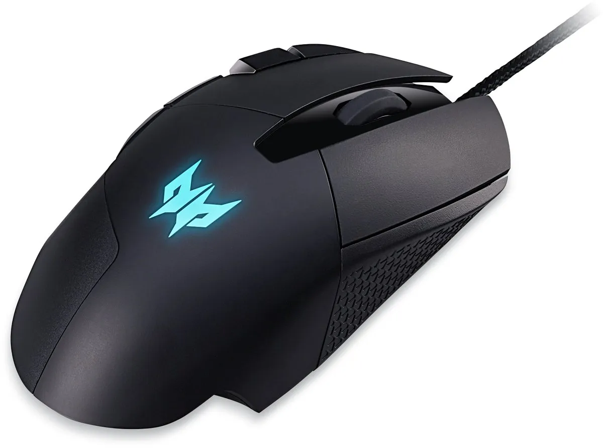 Acer Predator Cestus 315 Gaming Muis GP.MCE11.014 - 6.500 DPI - Zwart