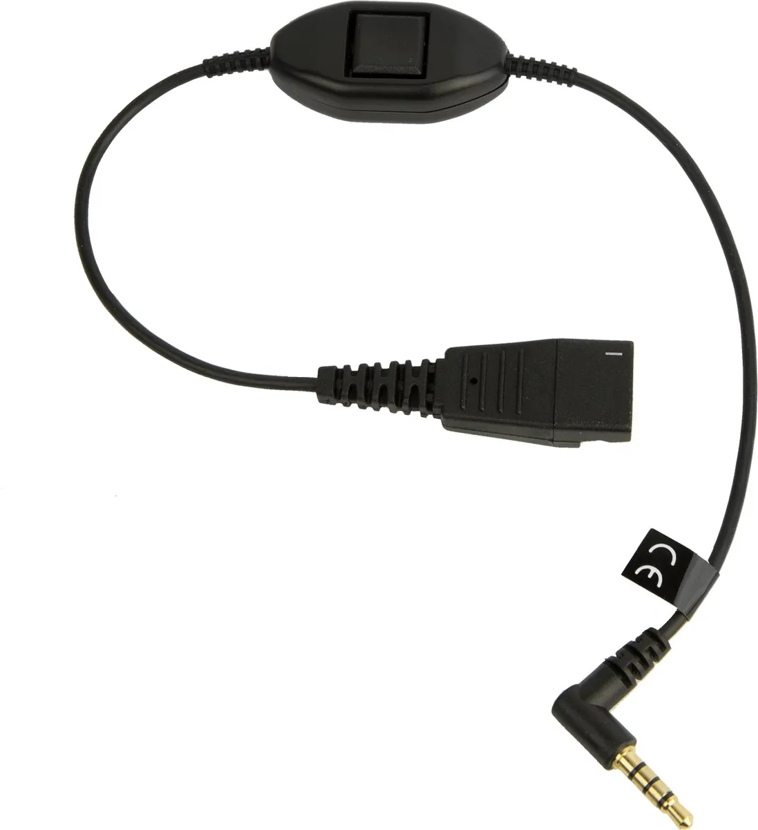 Jabra 8800-00-103 Telefoonkabel - Zwart