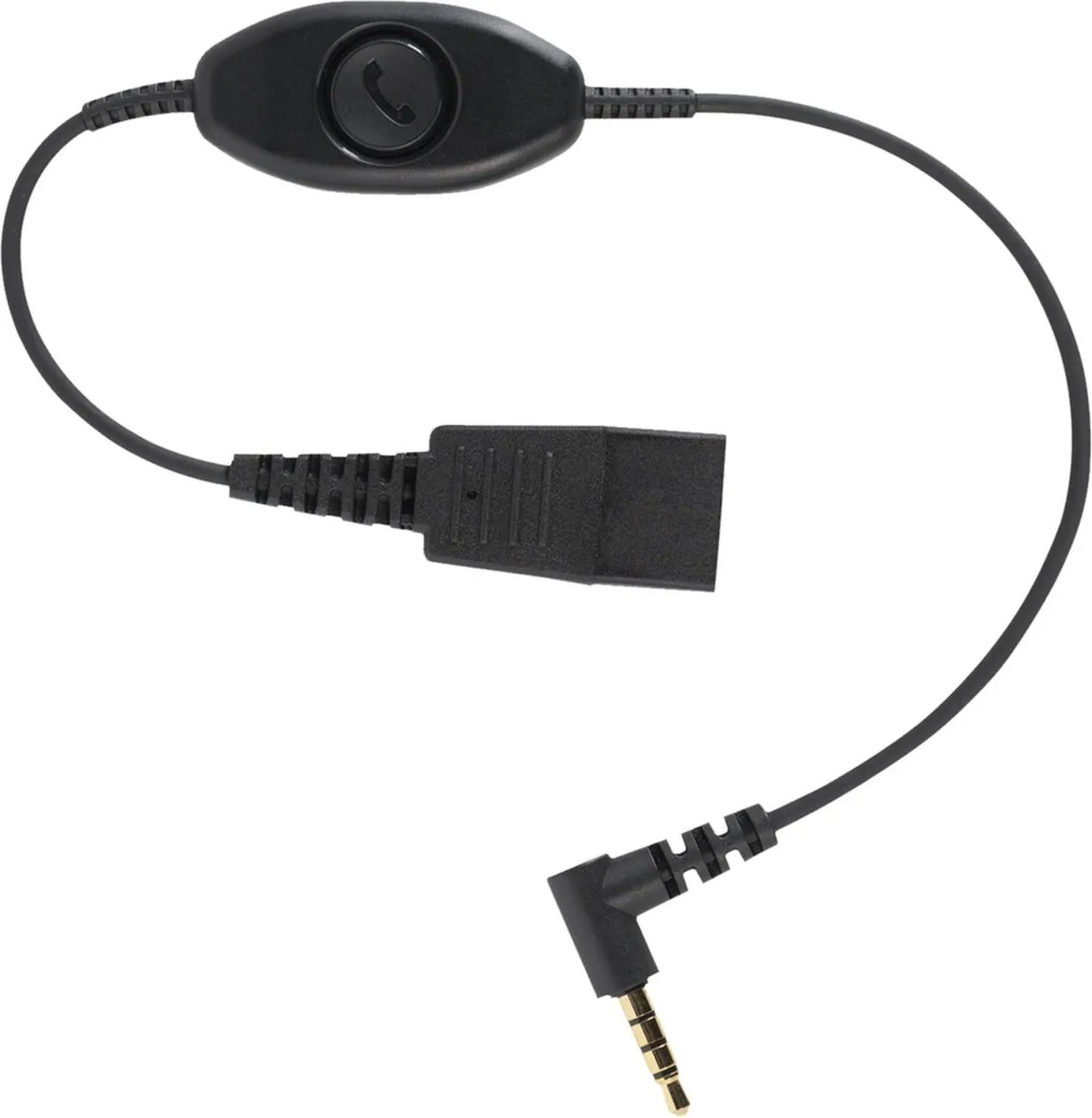 Jabra 8800-00-103 Telefoonkabel - Zwart